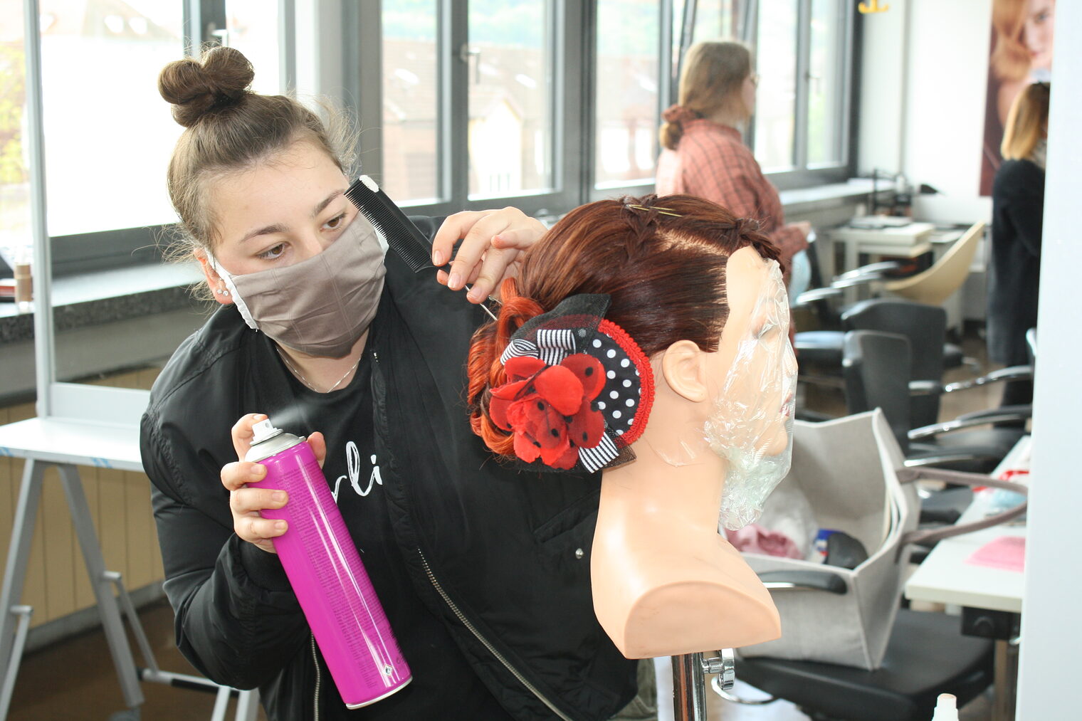 Friseur Meisterschule HWK Unterfranken Generalprobe 2020