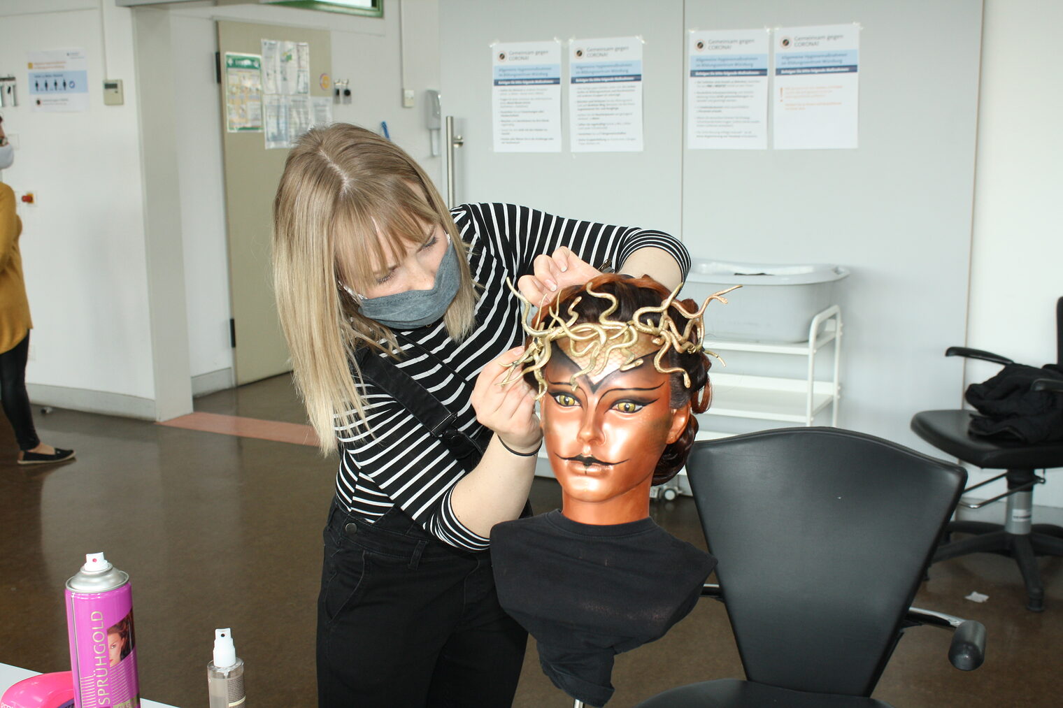 Friseur Meisterschule HWK Unterfranken Generalprobe 2020