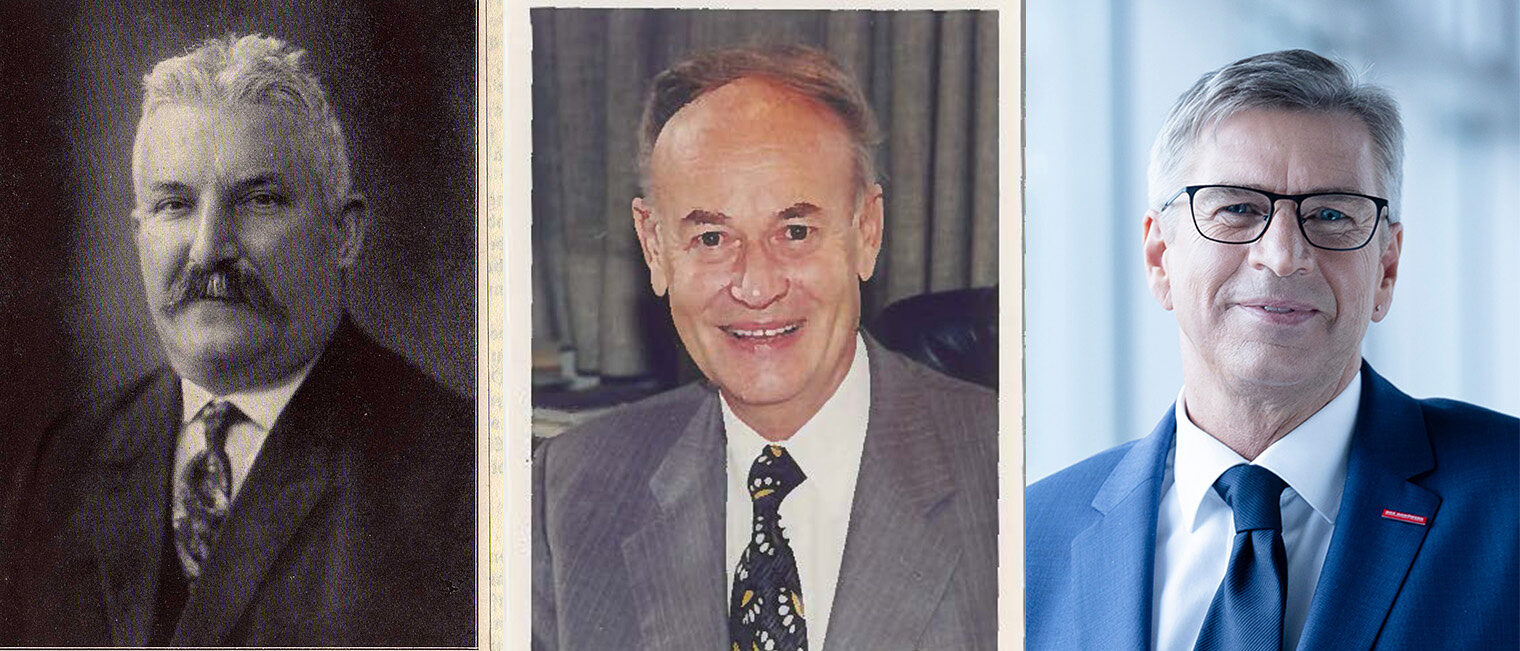 3 Präsidenten der Handwerkskammer für Unterfranken 3 Präsidenten der Handwerkskammer für Unterfranken