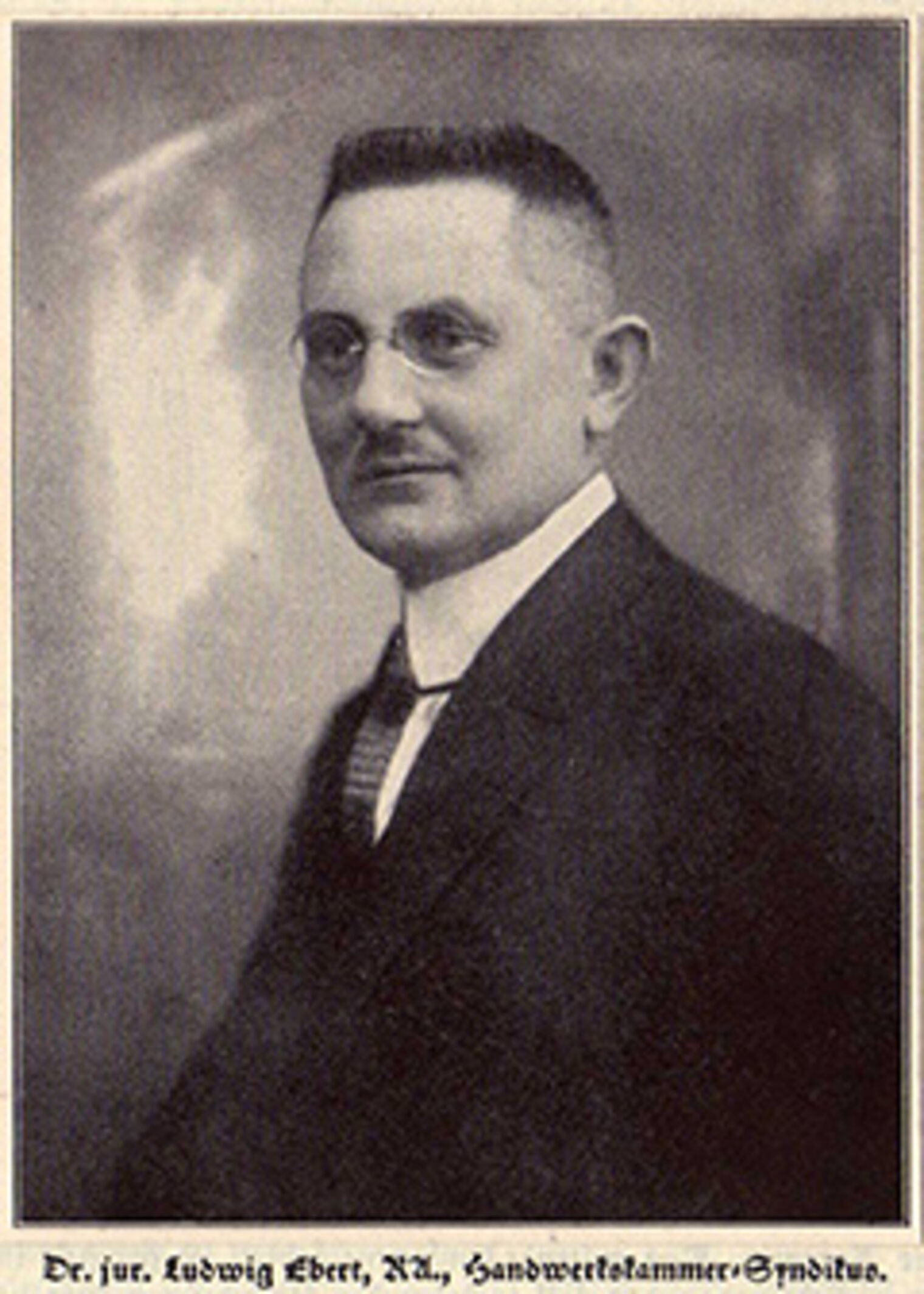 Zweiter Hauptgeschäftsführer der Handwerkskammer für Unterfranken, Dr. jur. Ludwig Ebert