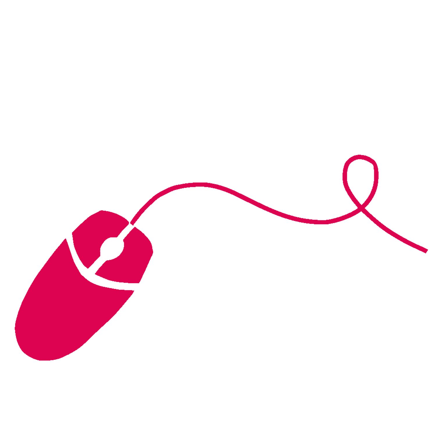 Icon Technischer Produktdesigner Computermaus