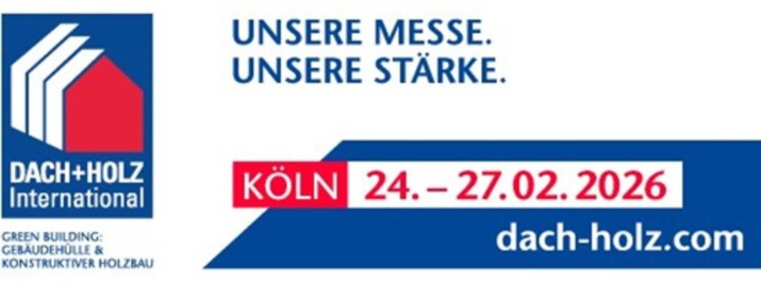 Logo der Dach+Holz 2026