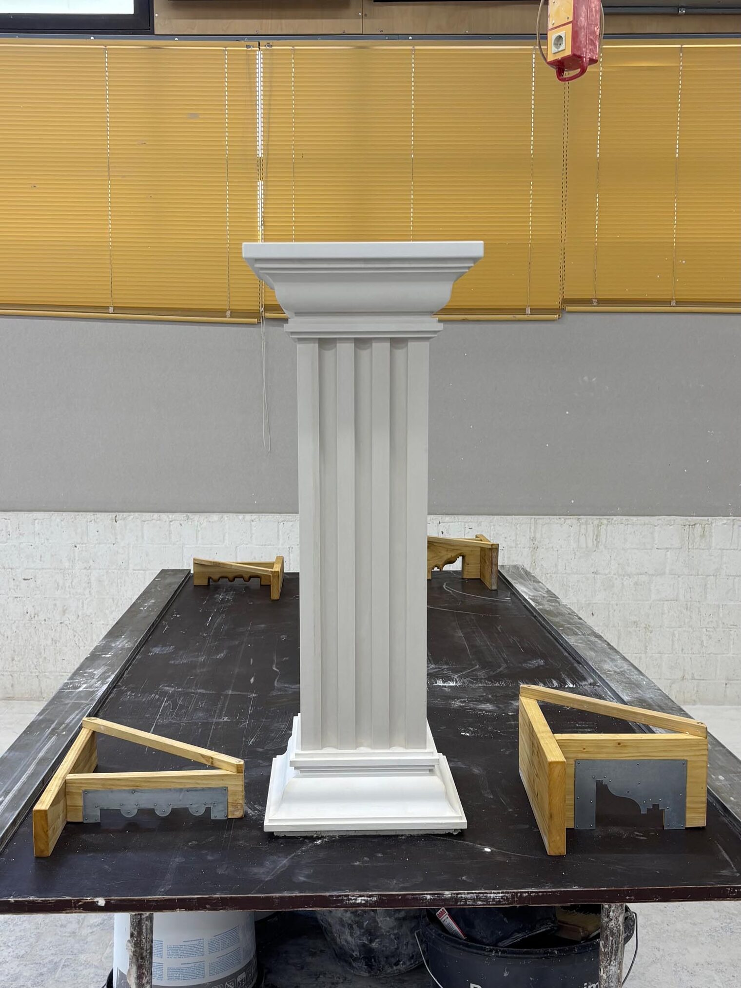 Gesellenstück Stuckateur, Säule